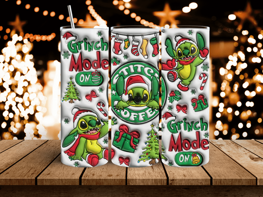 20oz Grinch Mode StitchCoffee