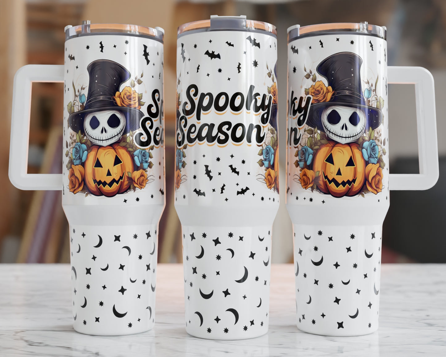 40 oz Stanley Like Spooky Season Tumbler