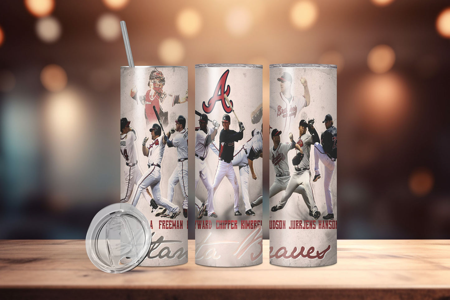 20 oz Atlanta Braves Team