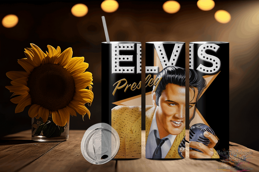 20 oz Elvis Presley Star Tumbler