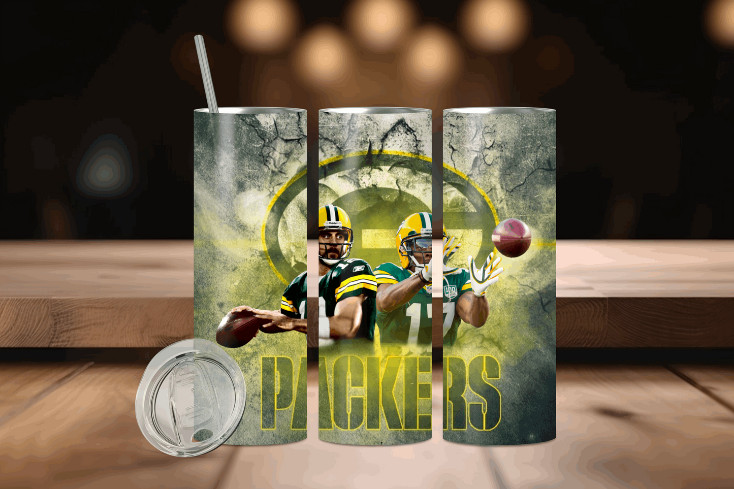 20oz Green Bay Packers with Players