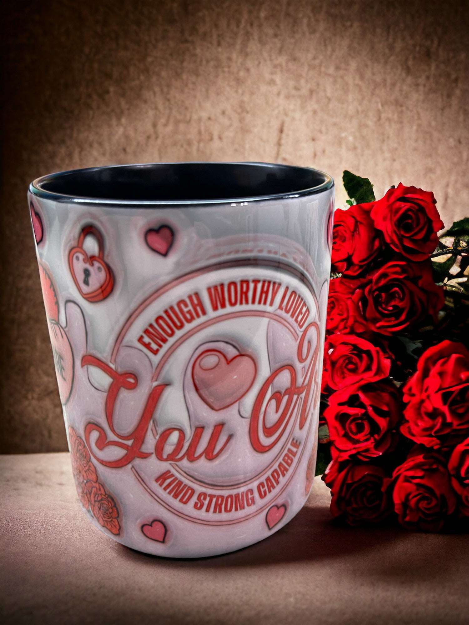 11oz Loved Coffee mug