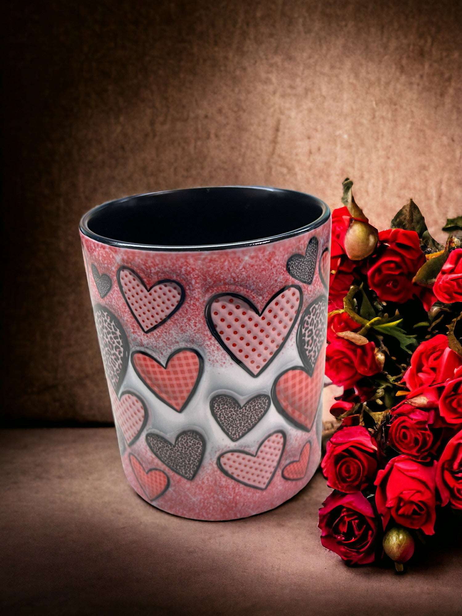 11oz Hearts Coffee Mug