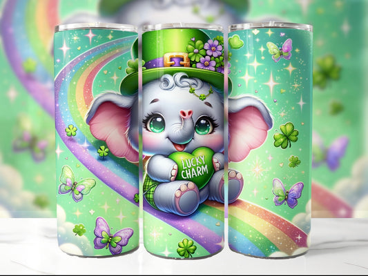 20oz Baby Elephant Lucky Charm