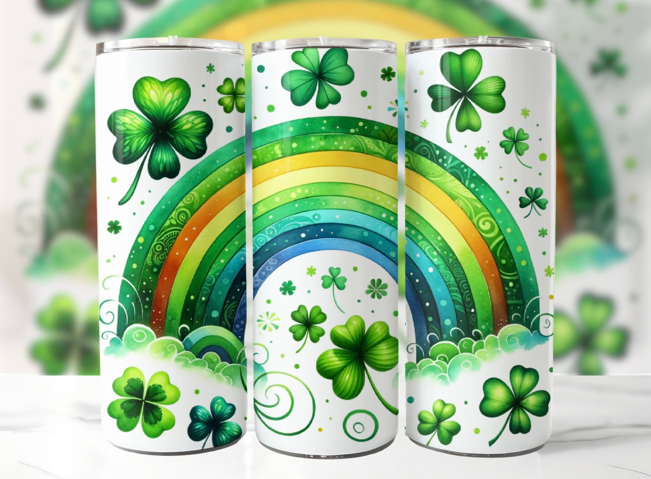 20oz Rainbows & Shamrocks