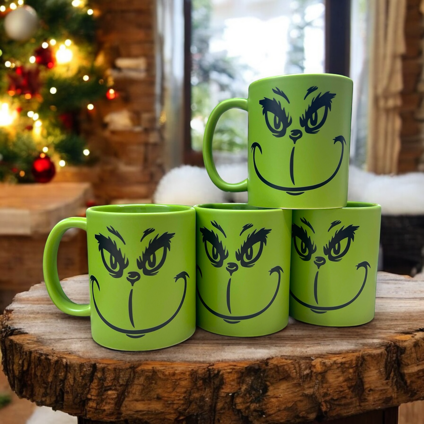 11oz ceramic Green Grinch Coffee Mug