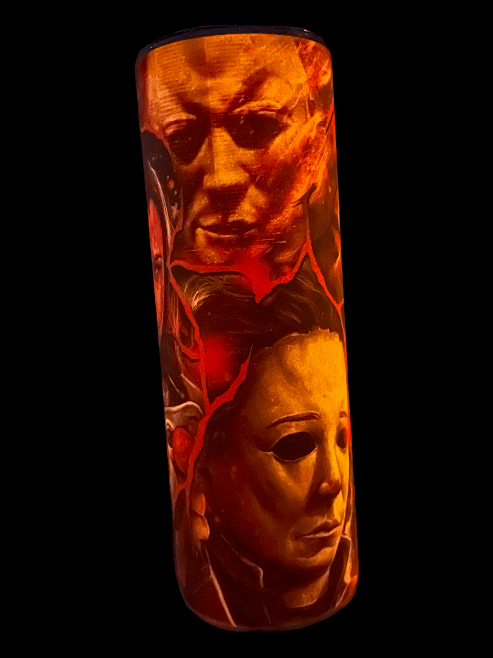 20 oz Michael Myers Red Glow N Dark