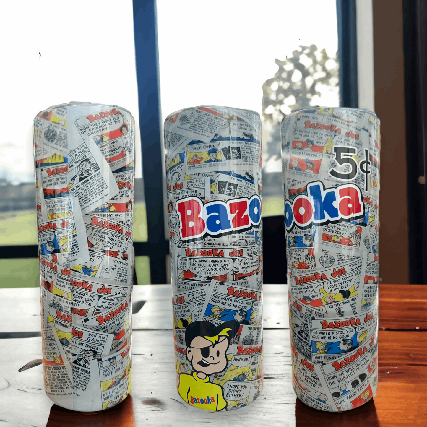 20oz Tumbler Bazooka Joe Gum