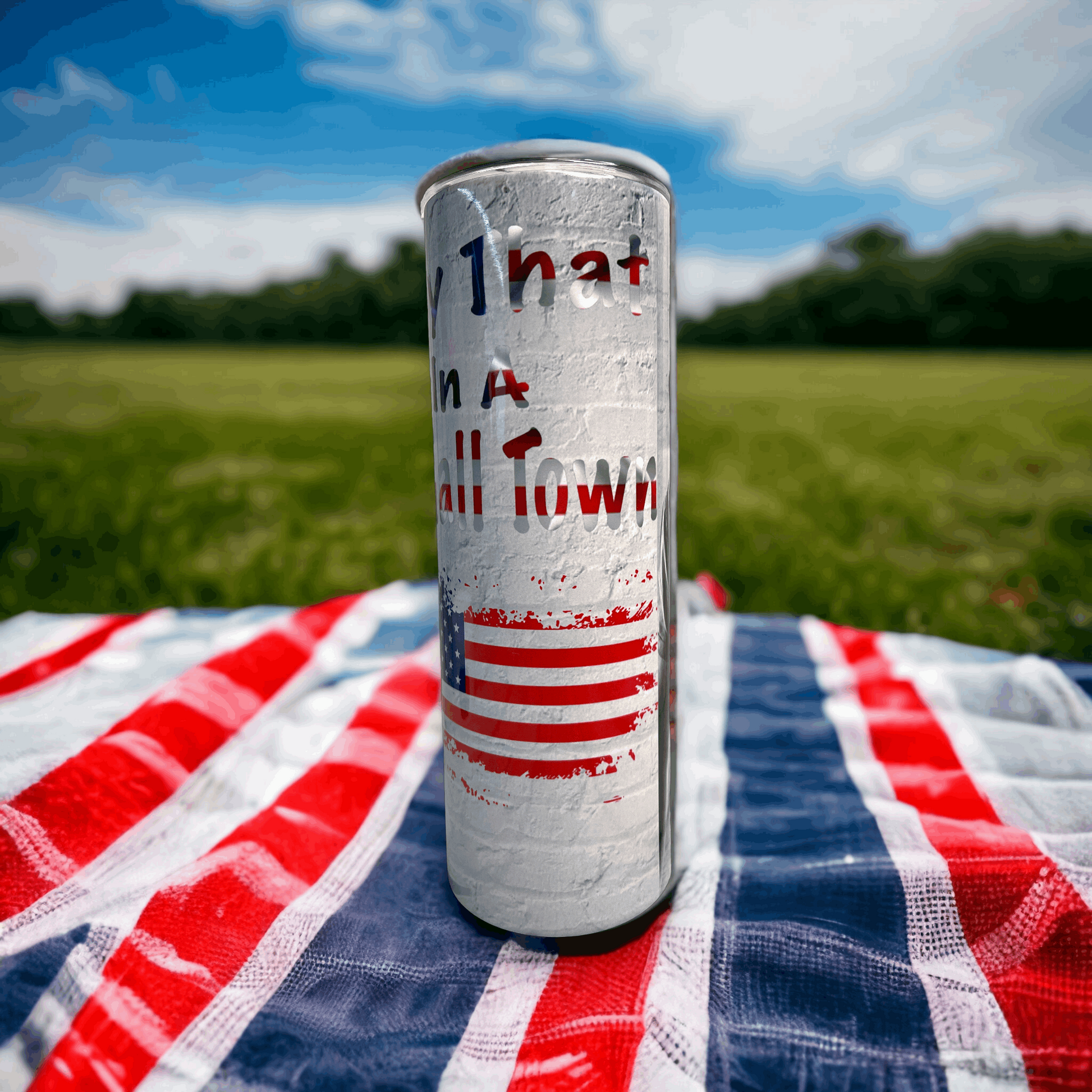 20 oz Jason Aldean Small Town Tumbler