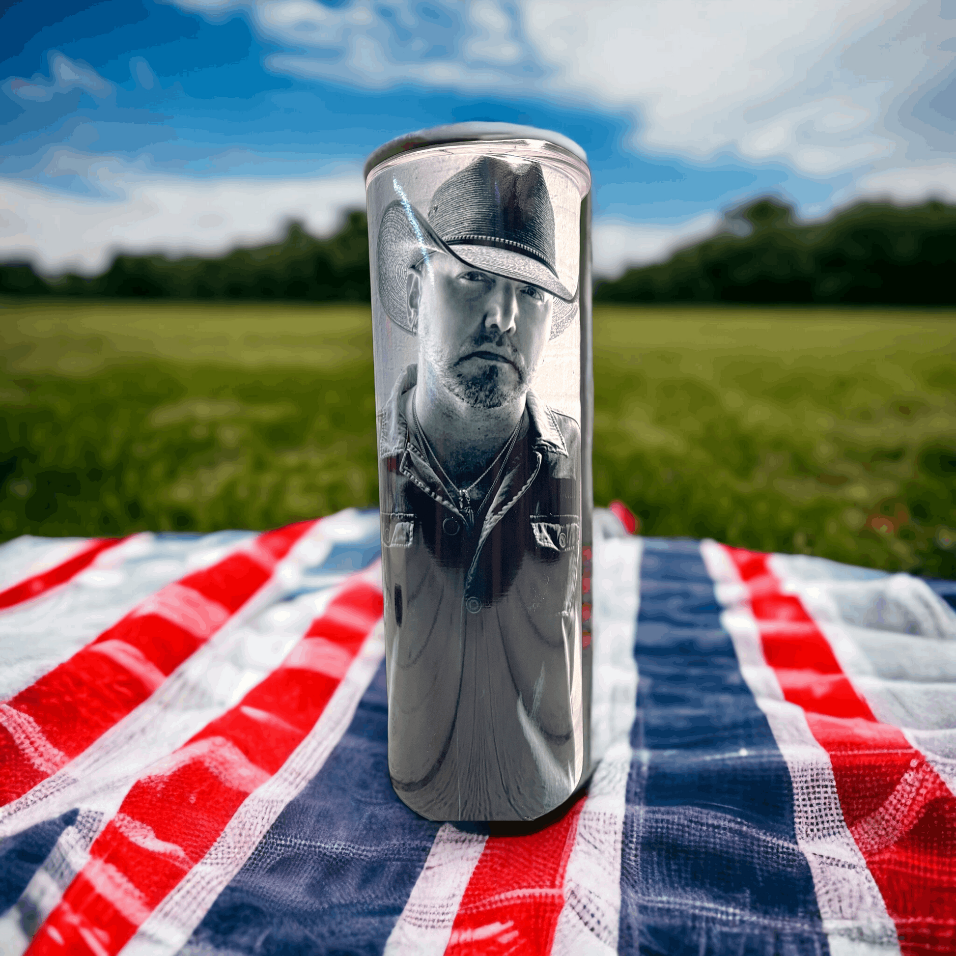 20 oz Jason Aldean Small Town Tumbler