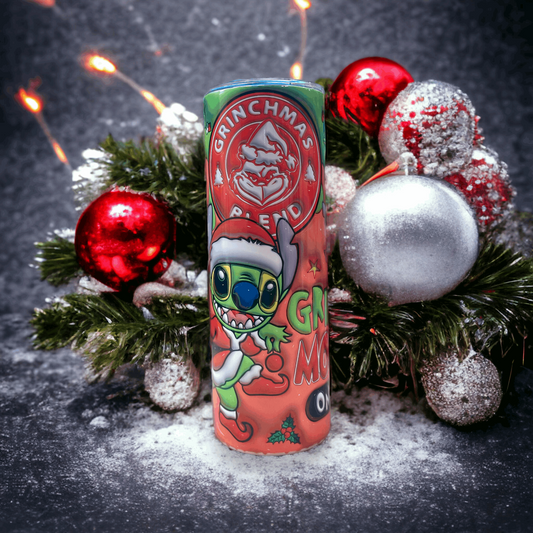 20oz Grinch Mode Coffee bucks