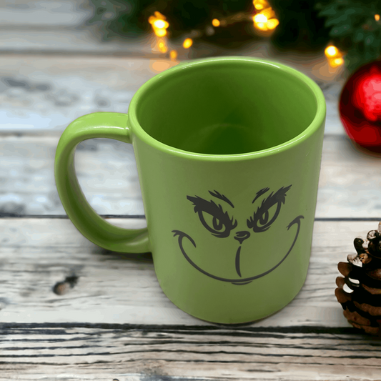 11oz ceramic Green Grinch Coffee Mug