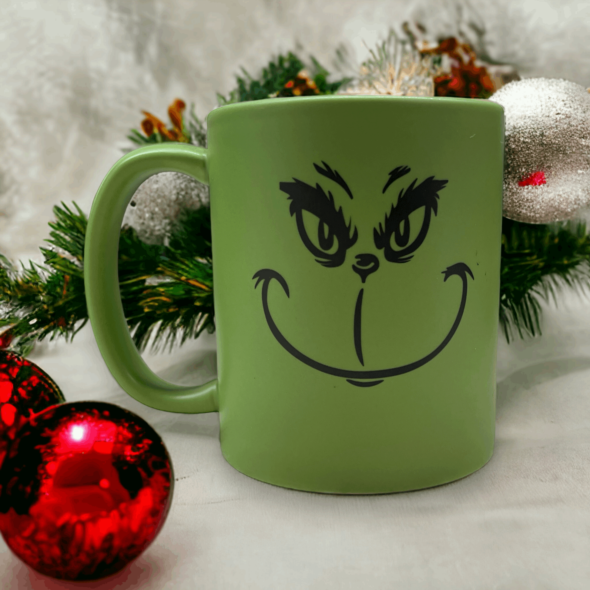 11oz ceramic Green Grinch Coffee Mug