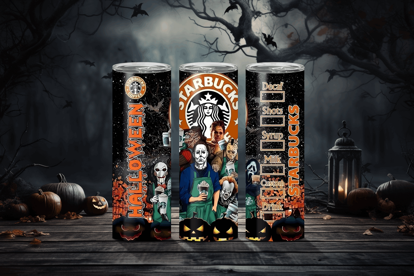 20oz Starbucks Halloween Tumbler