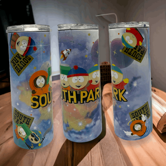 20oz Tumbler, SouthPark, Cartman, Kenny