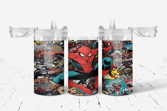 12 oz Duo Sippy Spiderman Tumbler