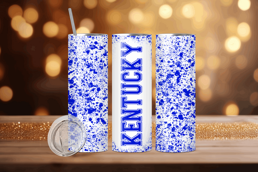 20oz Kentucky Blue Splash